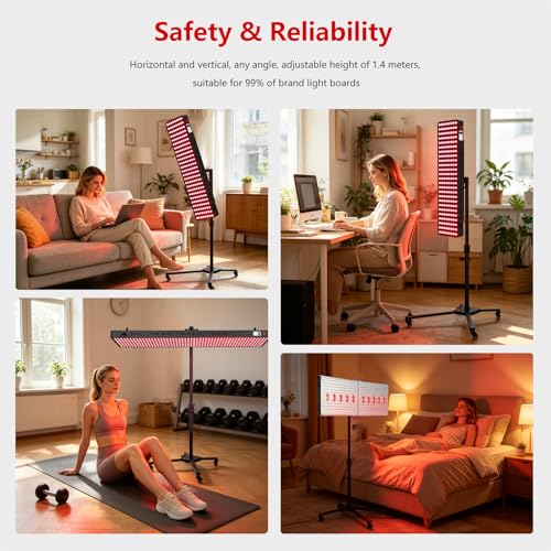 Red Light Therapy Stand for Panel
