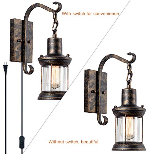 Vintage Wall Lamp (Bronze)