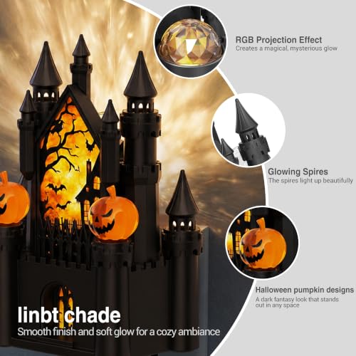 Night Lights Plug into Wall (Halloween Castle / 1 Pack)