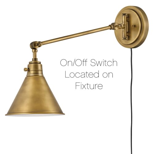 Arti Medium Swing Arm Single Light Wall Sconce