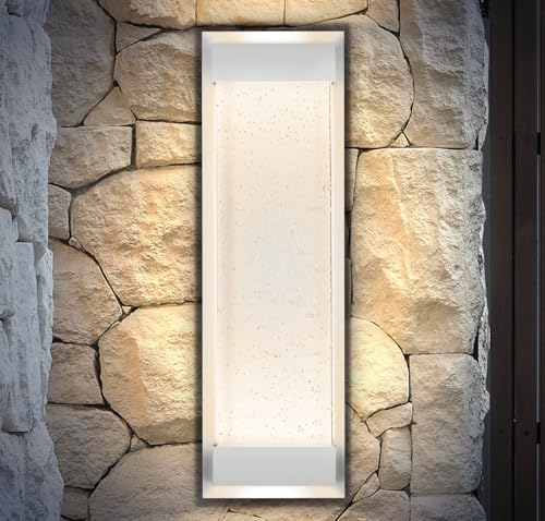 LED Bubble Glass Wall Light Fixture