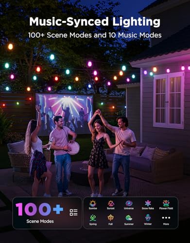 S14 Bulb Outdoor String Lights 2 (96ft)