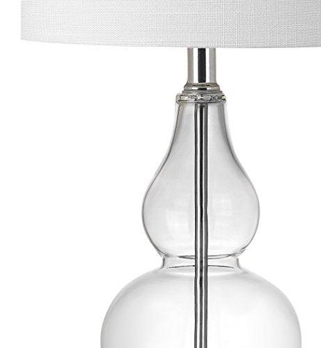 Anya Gourd Glass Table Lamp 20.5" (Single / Clear)