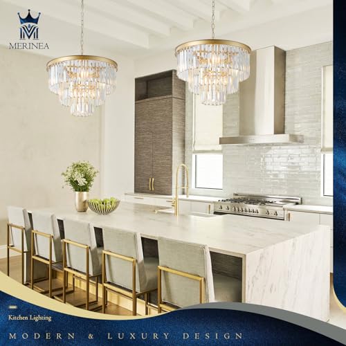 Modern Crystal Chandeliers Luxury Round Chandelier Light Fixture