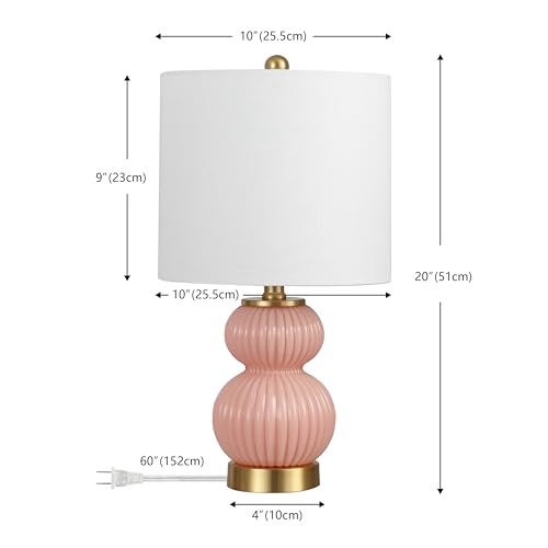 Daphne Ribbed Gourd Metal (Pink)