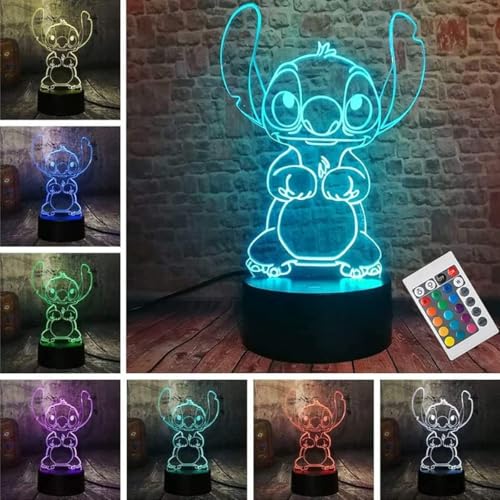 3D Illusion Night Light (Blue)