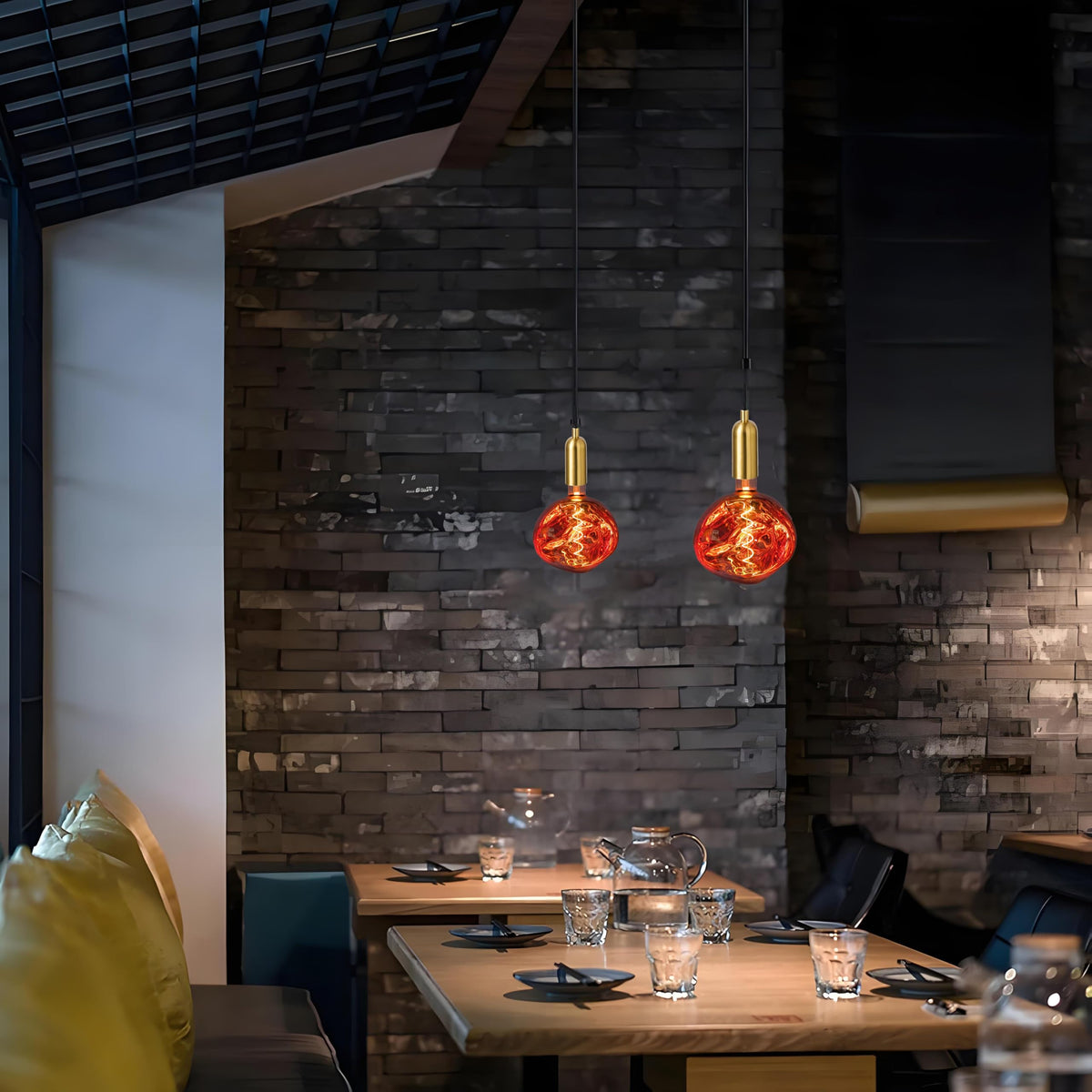 Oversized Giant LED Light Bulb (Copper)