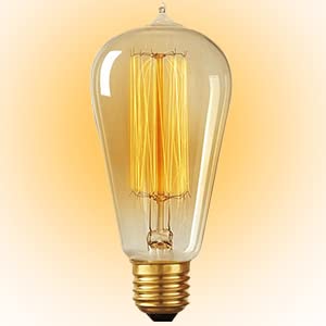 Vintage Incandescent Edison Light Bulbs 60W