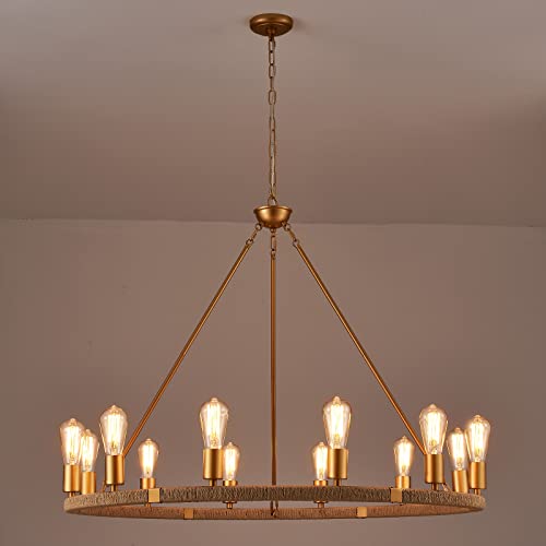 12 Lights Chandelier