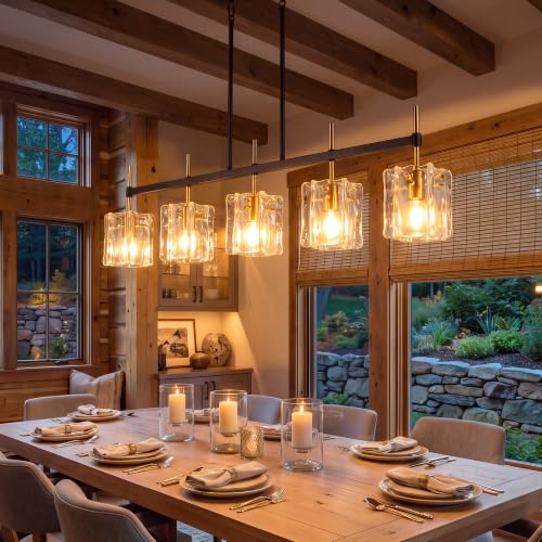 5 Light Rectangular Chandelier