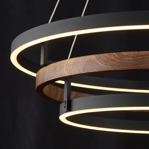 Ring LED Chandelier Modern Chandeliers Dimmable