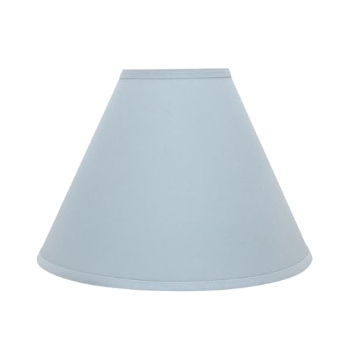32267 Transitional Hardback Empire Shaped Spider Construction Lamp Shade in Light Blue (Powder Blue)
