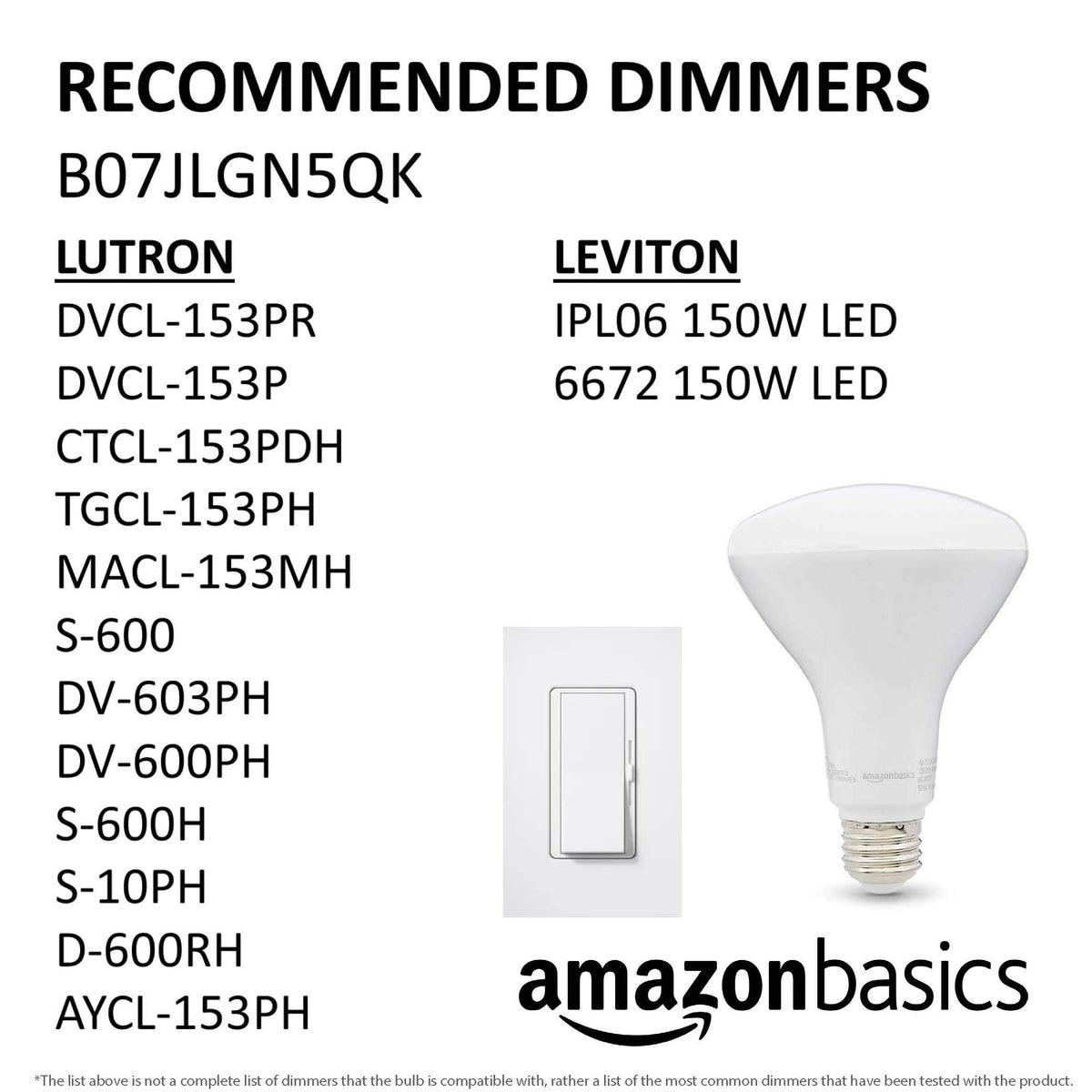 BR30 LED Light Bulb (Soft White / 16 Count (Pack of 1) / 65W Equivalent)