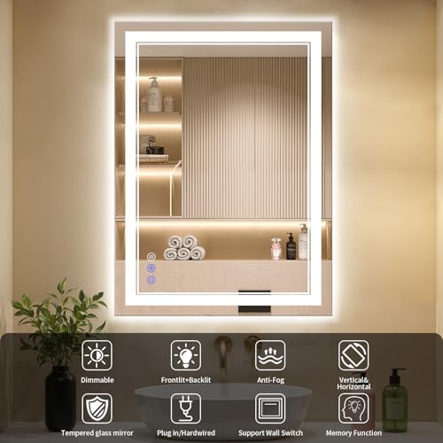 LED Bathroom Mirror with Lights