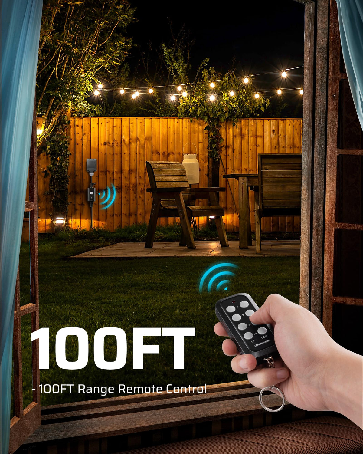 Halloween Outdoor Remote Control Outlet