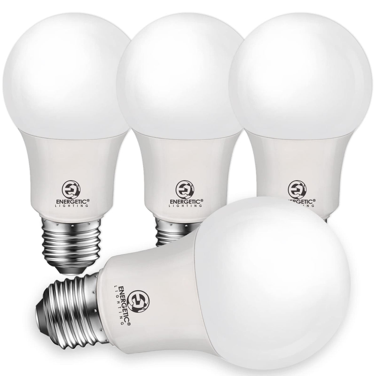 40W Equivalent A19 LED Light Bulb (2700k Soft White / 4 Count (Pack of 1))