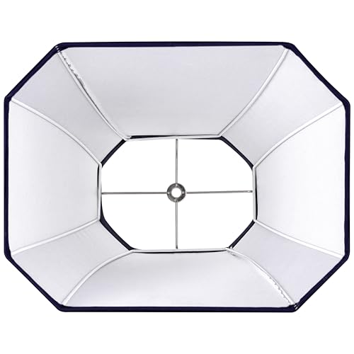 Blue Lamp Shade for Table Lamps (8 x 14 x 11 inches - 1 Pack / Blue)