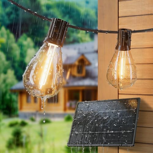 100FT Solar String Lights Outdoor Waterproof (100FT)
