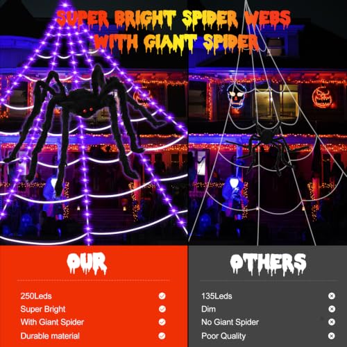 Spider Webs Halloween Decorations