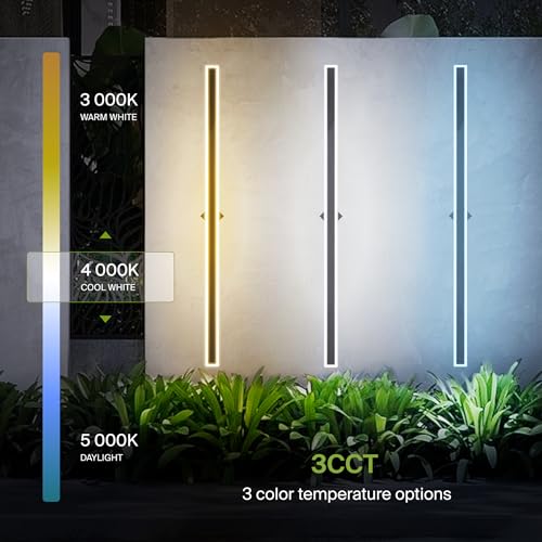 72" LED Linear Wall Sconce (Black)