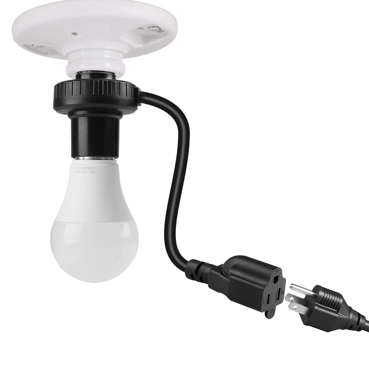 3 in 1 Light Socket Outlet Adapter