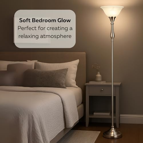 Floor Lamp 72 (Brushed Nickel)