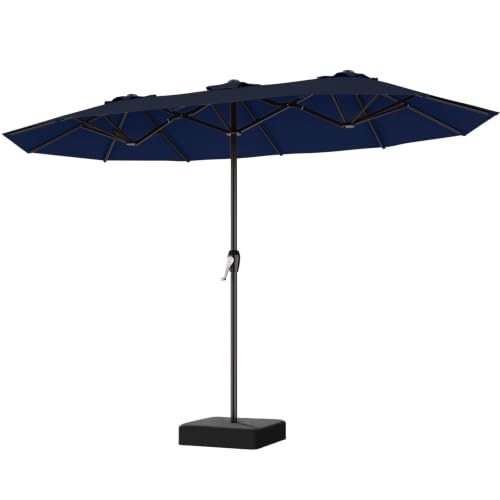 Patio Umbrella with Solar Lights