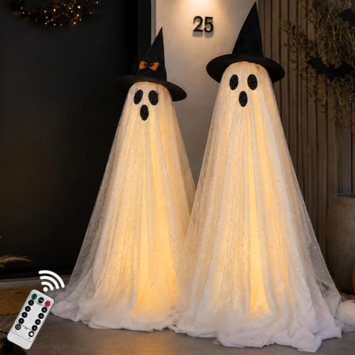 2Packs Halloween Decorations Outdoor (Large ghost)