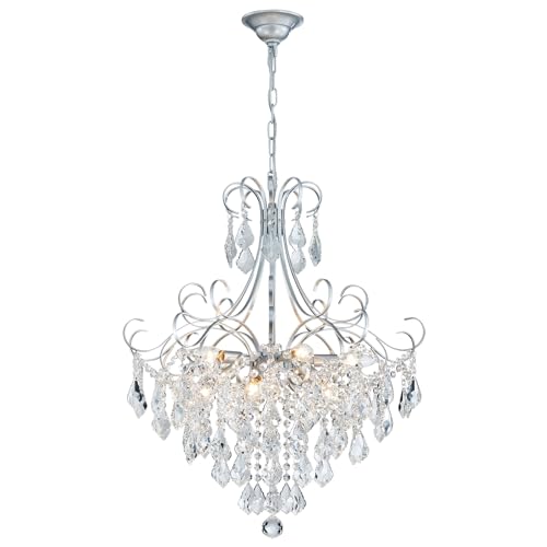 Crystal Chandelier Flushmount Pendant Light Modern Lighting Fixture
