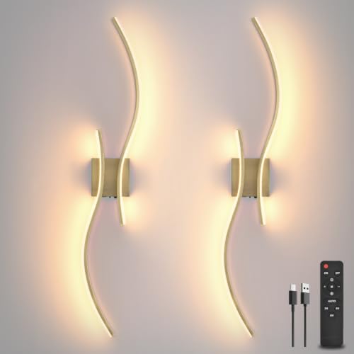 LED Battery Operated Wall Scones
