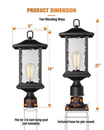 Outdoor Wall Lights Exterior Post Light Outside Hanging Lantern