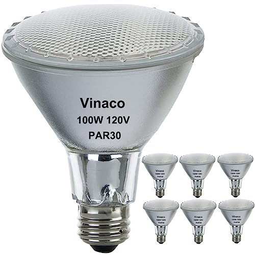 PAR30 Long Neck Flood Light Bulb 100W 120V Warm White 3000K E26 Base