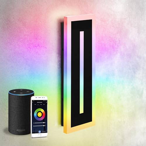 LED 18" Long Wall Mount Light Fixture (Black)