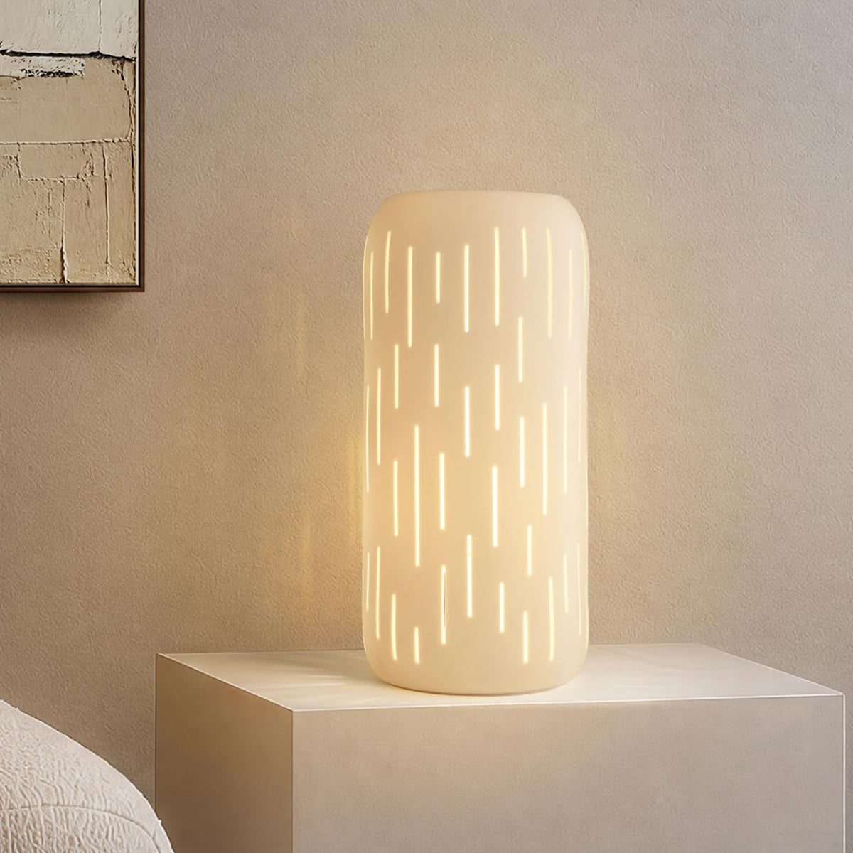 Modern Ceramic Decorative Table Lamp Living Room Bedroom Bedside