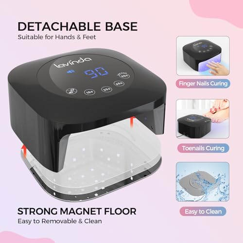 UV LED Nail Lamp (Black)