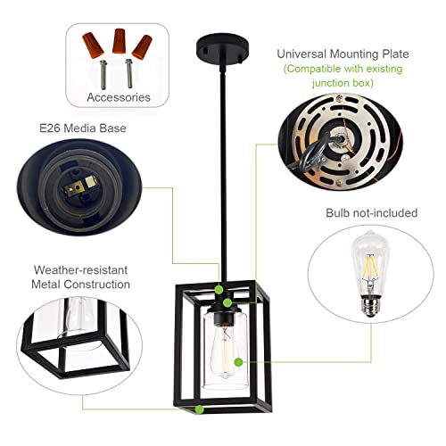 Kitchen Pendant Lighting Over Island (1 Pack)