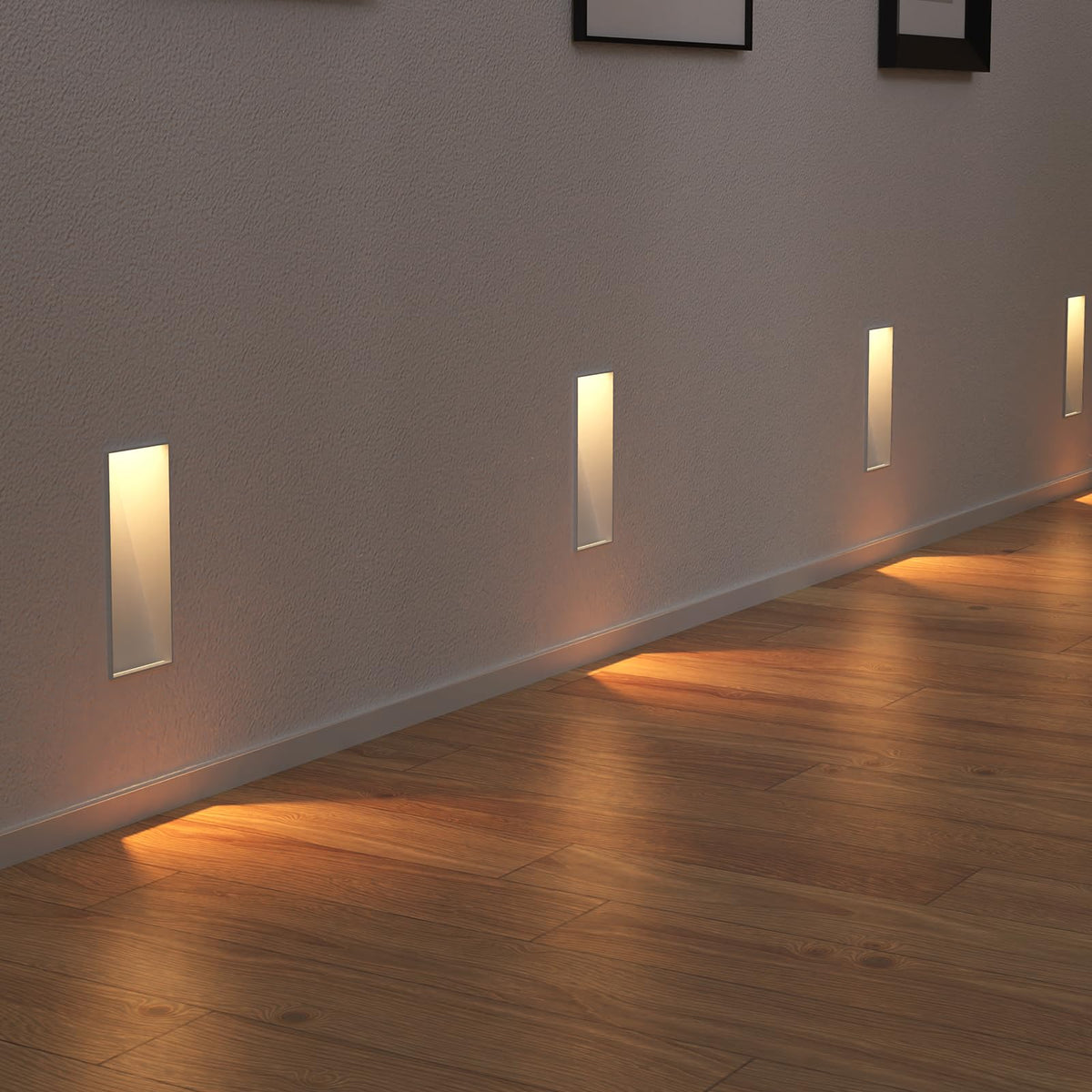 8 Pack Trimless Recessed Step Lights (8 Pack)