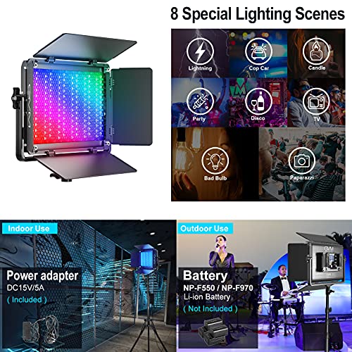 GVM 65W RGB LED Video Light Kits (SET1)