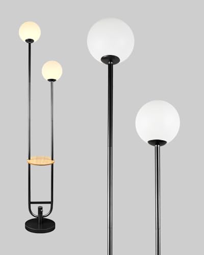 Globe Floor Lamp with LED Bulbs Included