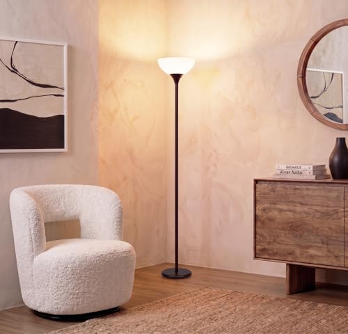 Sky Dome Dimmable LED Floor Lamp (Jet Black)
