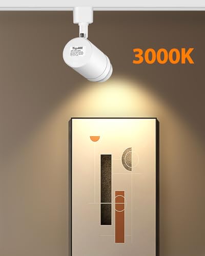 4 Pack Zoomable J Type Track Lighting Heads Dimmable (White / 4 Pack(J type))