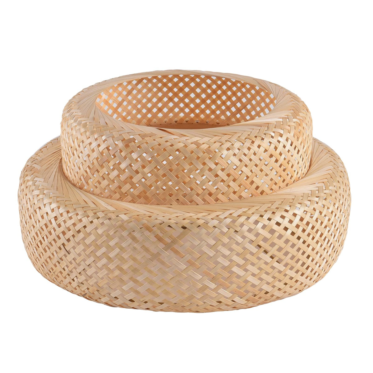 13.8" Bamboo Lamp Shade (Bamboo 13.77 in 1-Pack)
