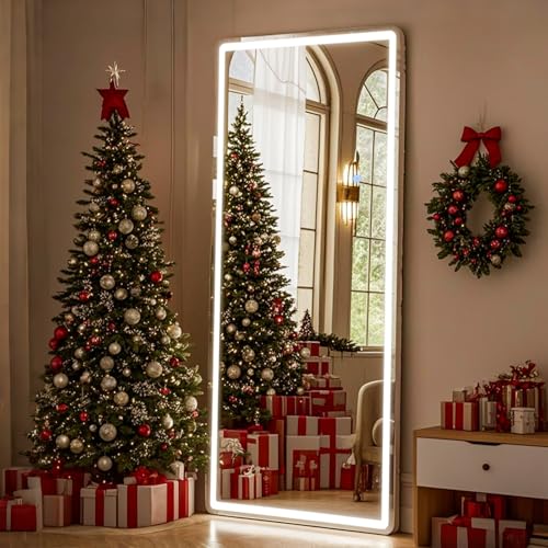 Rounded LED Full Length Mirror