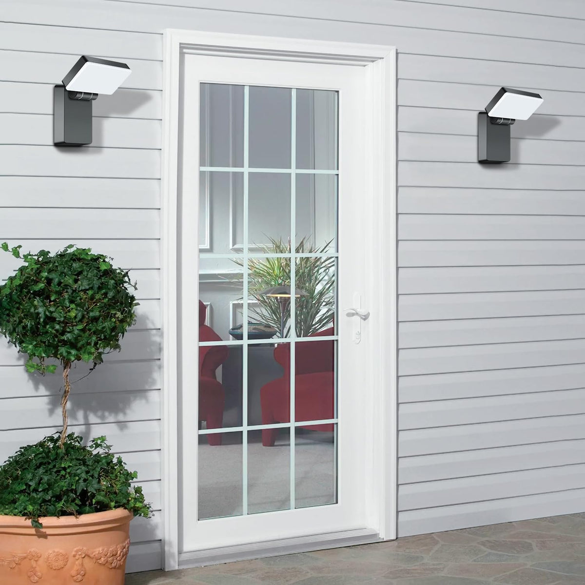 40W Modern Outdoor Wall Light (40W-5000K-1Pack)