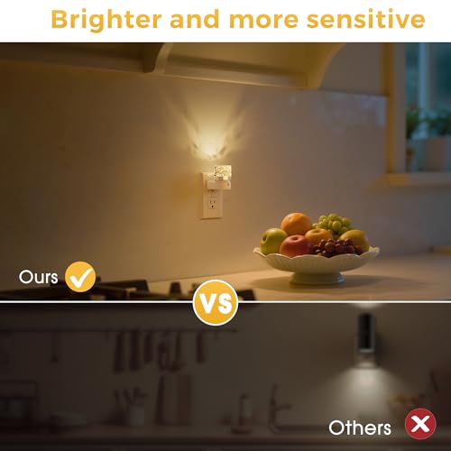 Night Light Night Lights Plug into Wall (White(3000K)-bubble / 1 Pack)