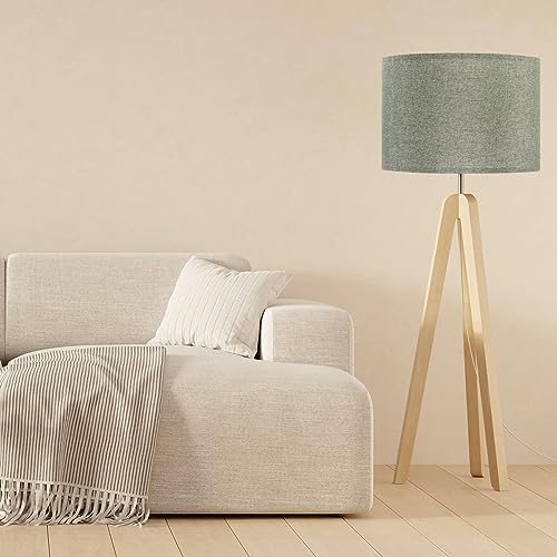Drum Lamp Shades Set of 2 (Gray)