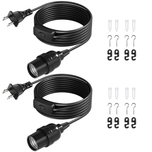 Pendant Light Cord (13ft - Black)