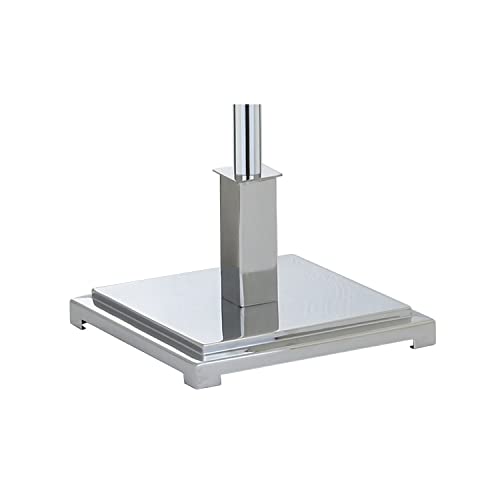 Roxy Floor Lamp Modern Metal 60" Standing Tall (Chrome)