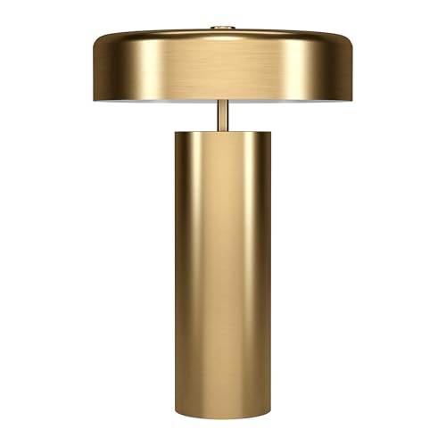 24" Modern 1 Light Table Lamp (Gold / 23.75 inches (H) x 15.75 inches (W x D))