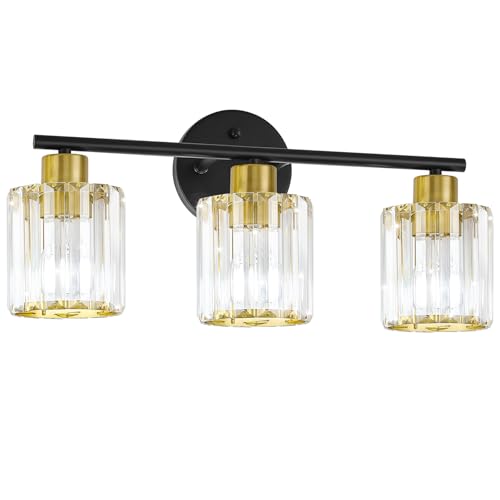 Modern Crystal Bathroom Light Fixtures